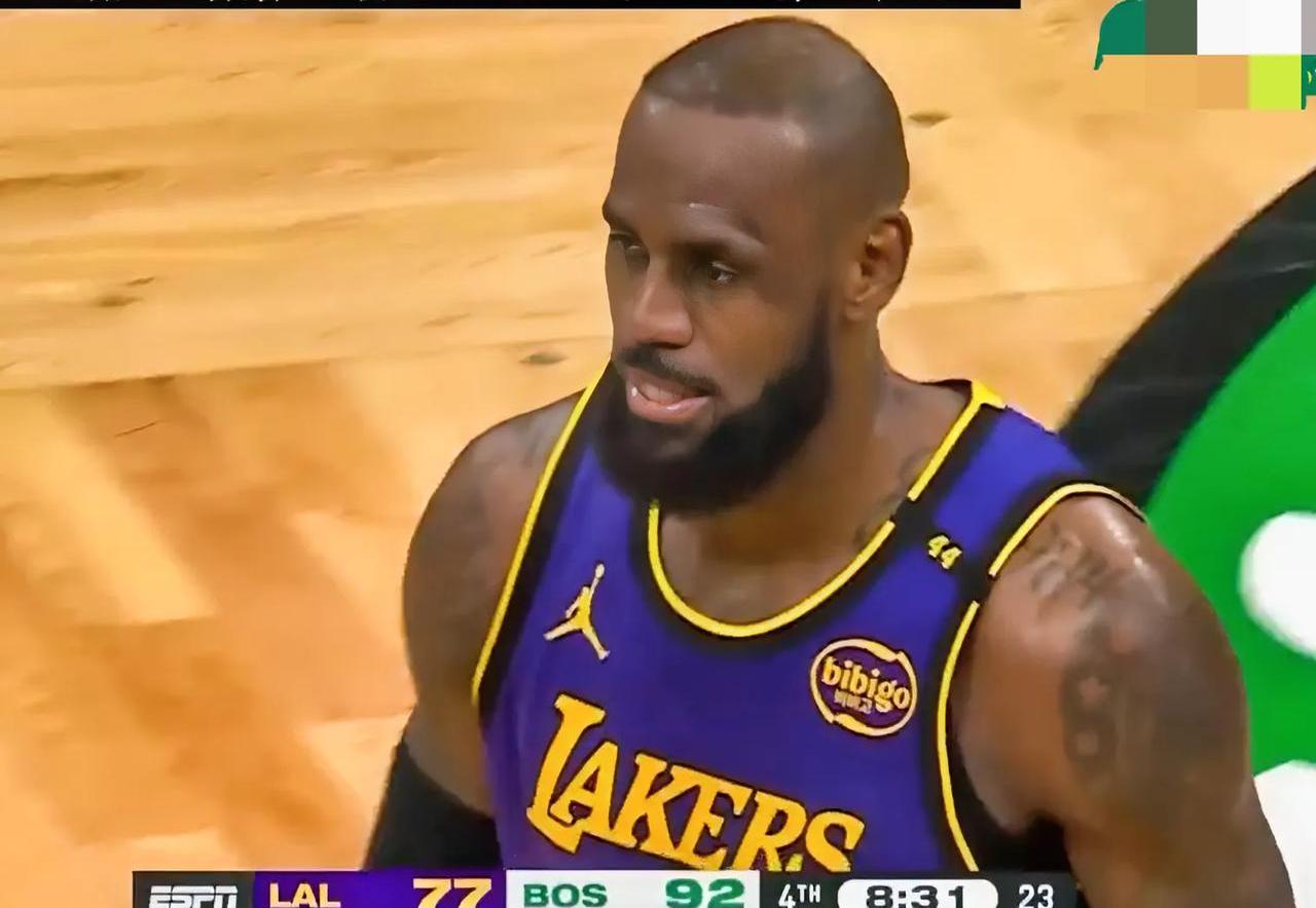 湖人遭遇连败，詹姆斯怒批队友