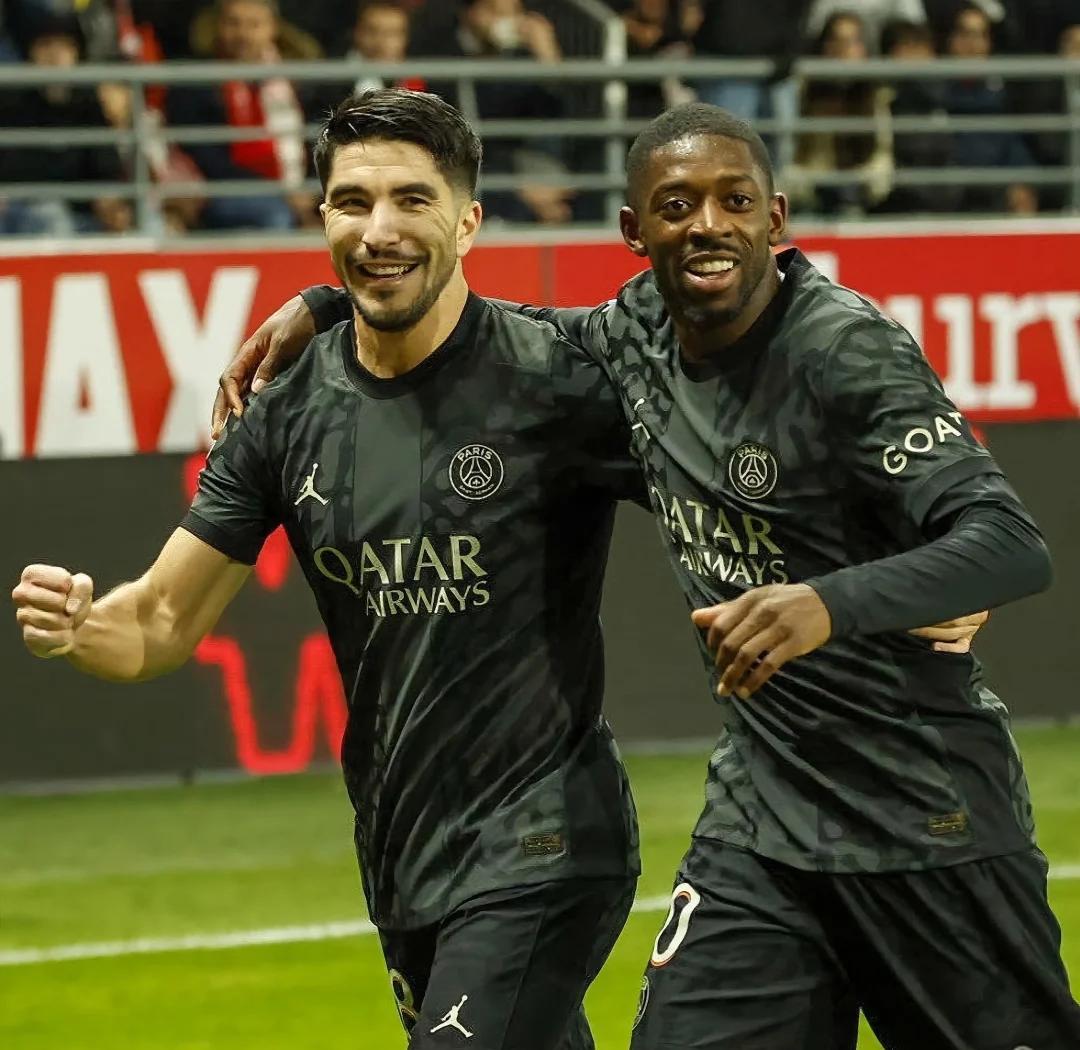 巴黎圣日耳曼险胜兰斯，豪取法甲联赛领先优势